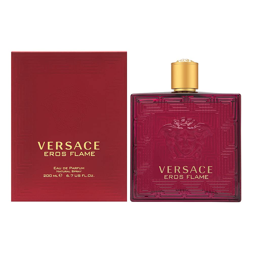 Versace Eros Flame Perfume for Men Mini EDP Splash 0.17 Ounce