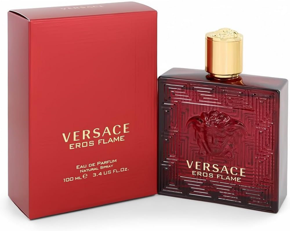 Versace Eros Flame Perfume for Men Mini EDP Splash 0.17 Ounce