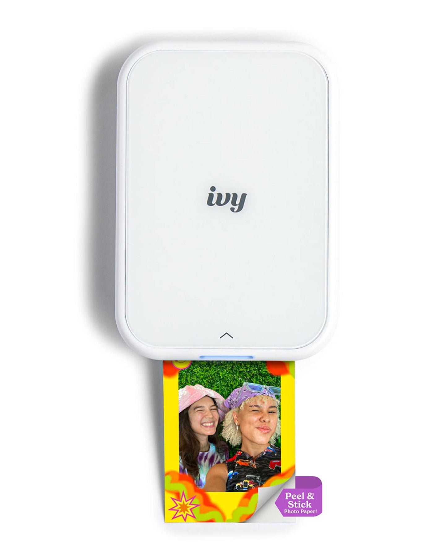 Canon Ivy 2 Mini Photo Printer, Print from Compatible iOS & Android Devices, Sticky-Back Prints, Blush Pink